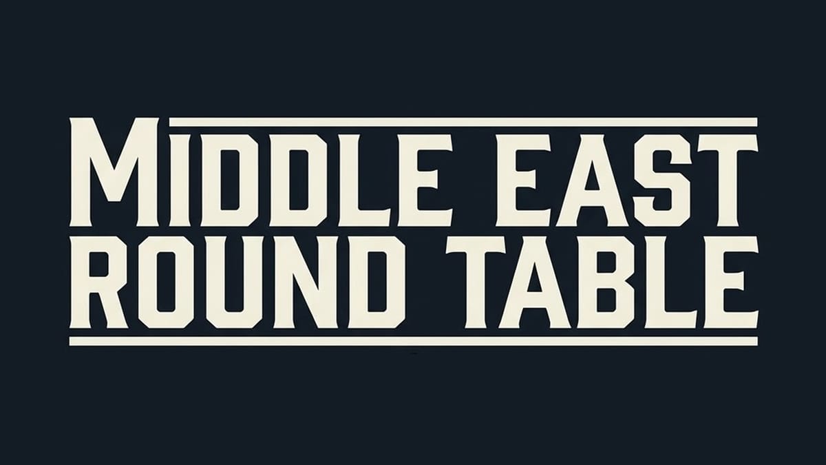 Middle East Roundtable: Iran-Oman Power Hour.